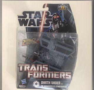 Star Wars Transformer Darth Vader to the advanced X1 Star