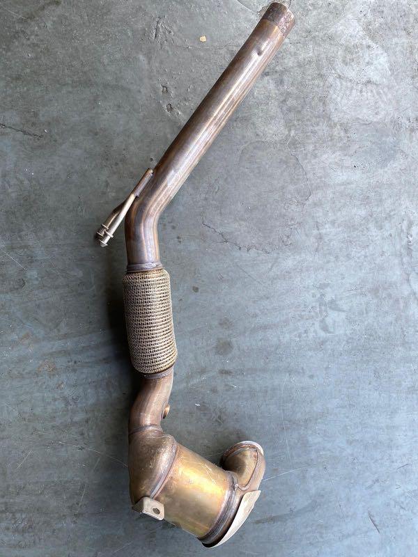 mustang gt x pipe muffler delete