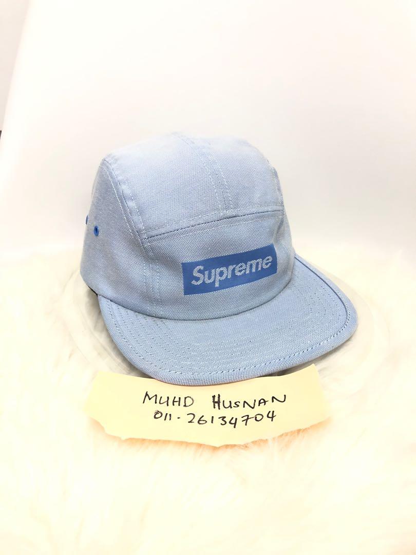 Light blue deals supreme hat