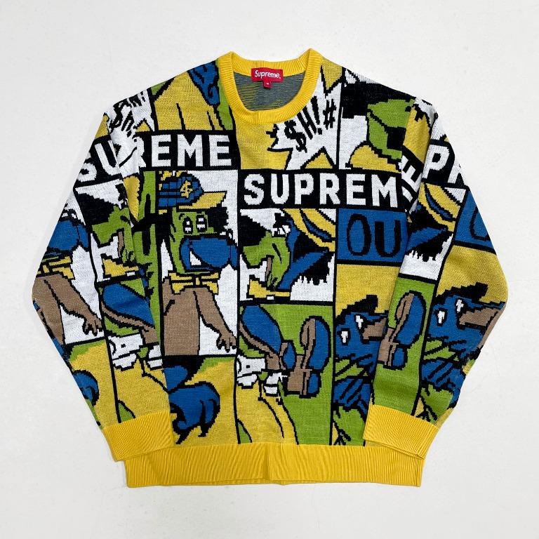 Supreme Cartoon Sweater SS20, 名牌, 服裝- Carousell