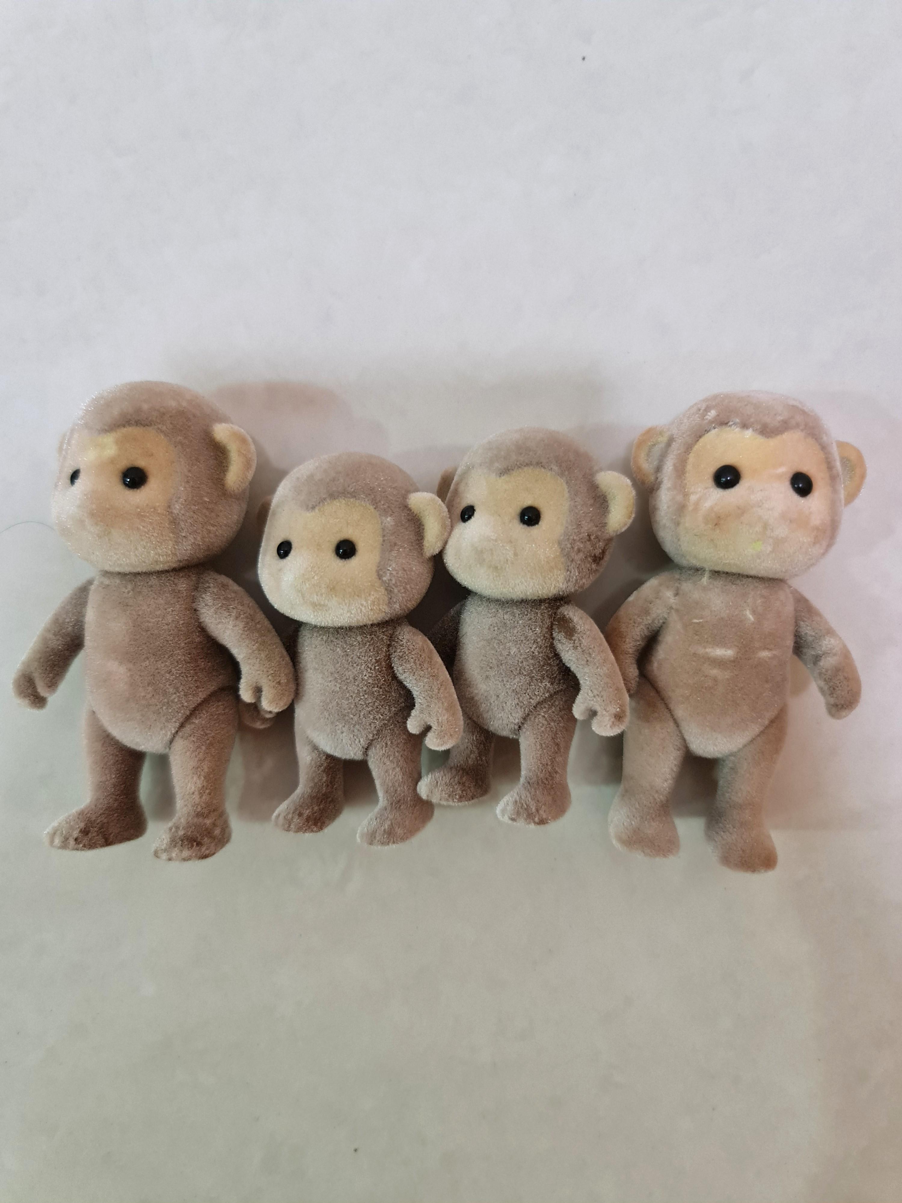 Sylvanian Families Monkey Family Figurines