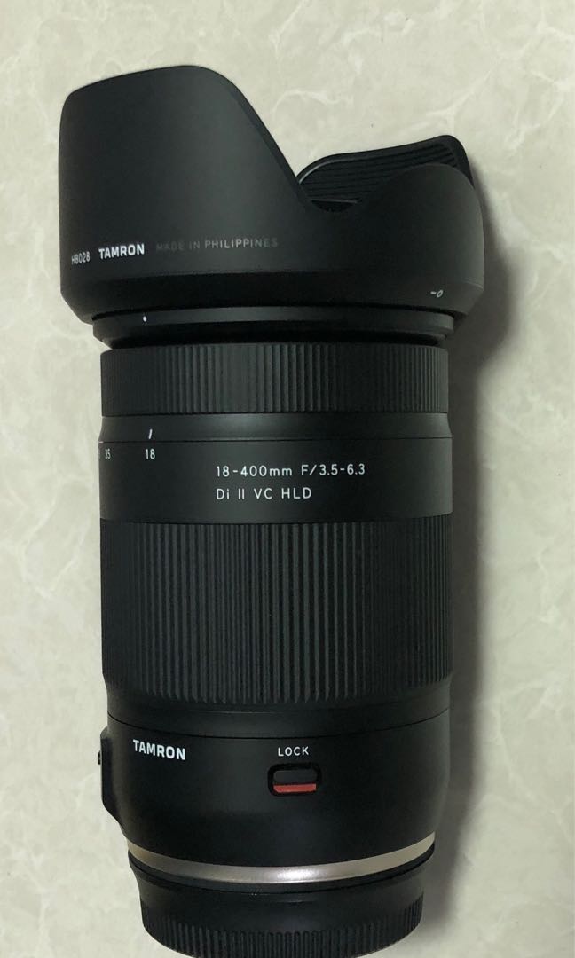 Tamron 18-400mm F/3.5-6.3 Di II VC HLD, 攝影器材, 鏡頭及裝備