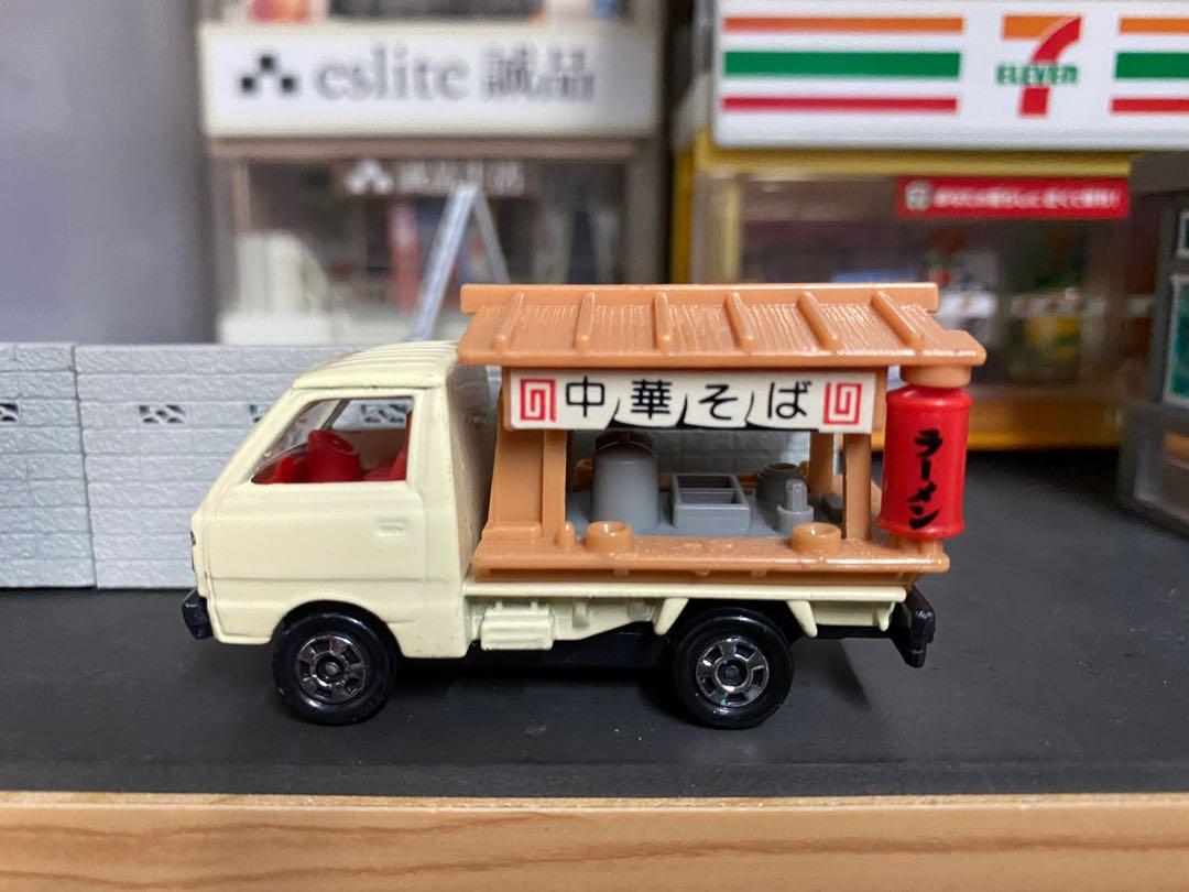 中古 Tomica Tomy 屋台車 美食車 無原裝盒 送透明膠盒一個made In China 興趣及遊戲 玩具 遊戲類 Carousell