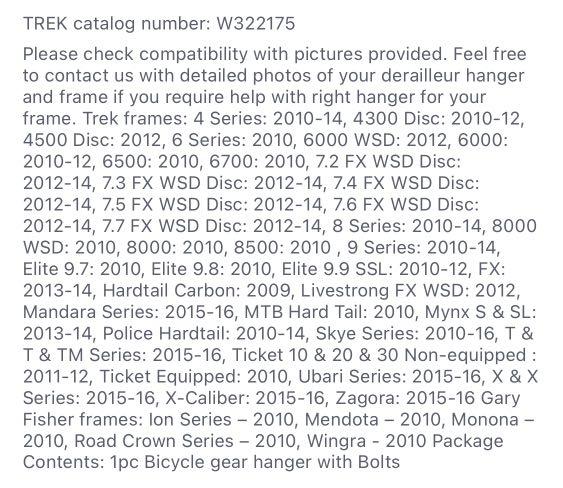 Trek w322175 deals