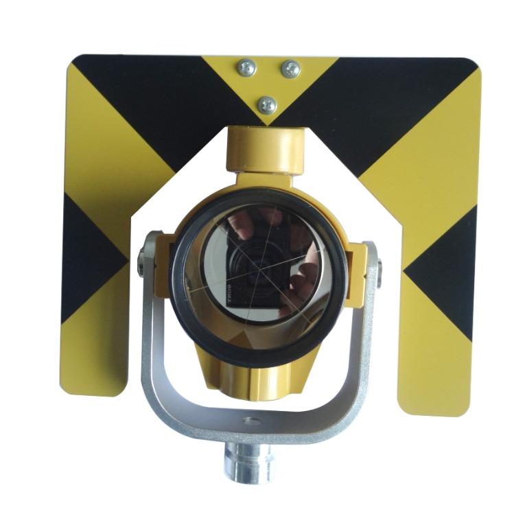New YELLOW COLOR Single Prism Holder female thread  0 -30 mm for total station 