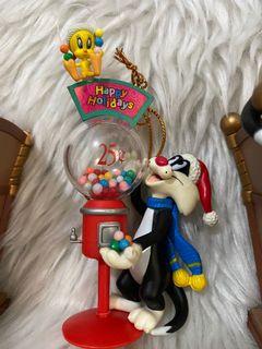 Tweety and sylvester ornaments