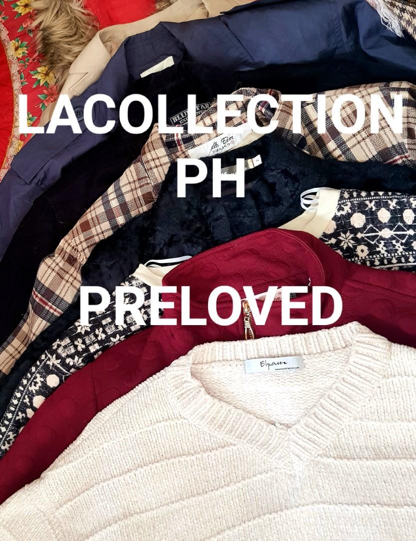 Ukay ukay bale (Category: Coats, Jackets and Outerwear) located in Rizal. Submitted by quick_lacollection.ph (Listing ID 1118522024, Image 1). Description: Assorted preloved ukay bale -50pcs -other are branded -winter jackets, coats, corporate coats, jackets, sweater, trouser, shorts, skirt and blouse Mode of Payment:GCASH & BANK TRANSFER KINDLY MESSAGE ME IF YOU WANT SAMPLE PICS. #ukaybale #prlovedcoats #prelovesclothes #prelovedtrouser #prelove
