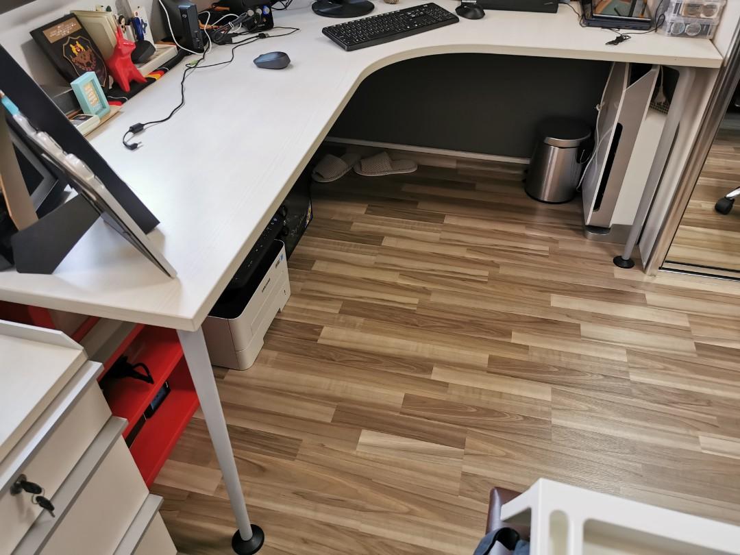 used l shaped computer desk