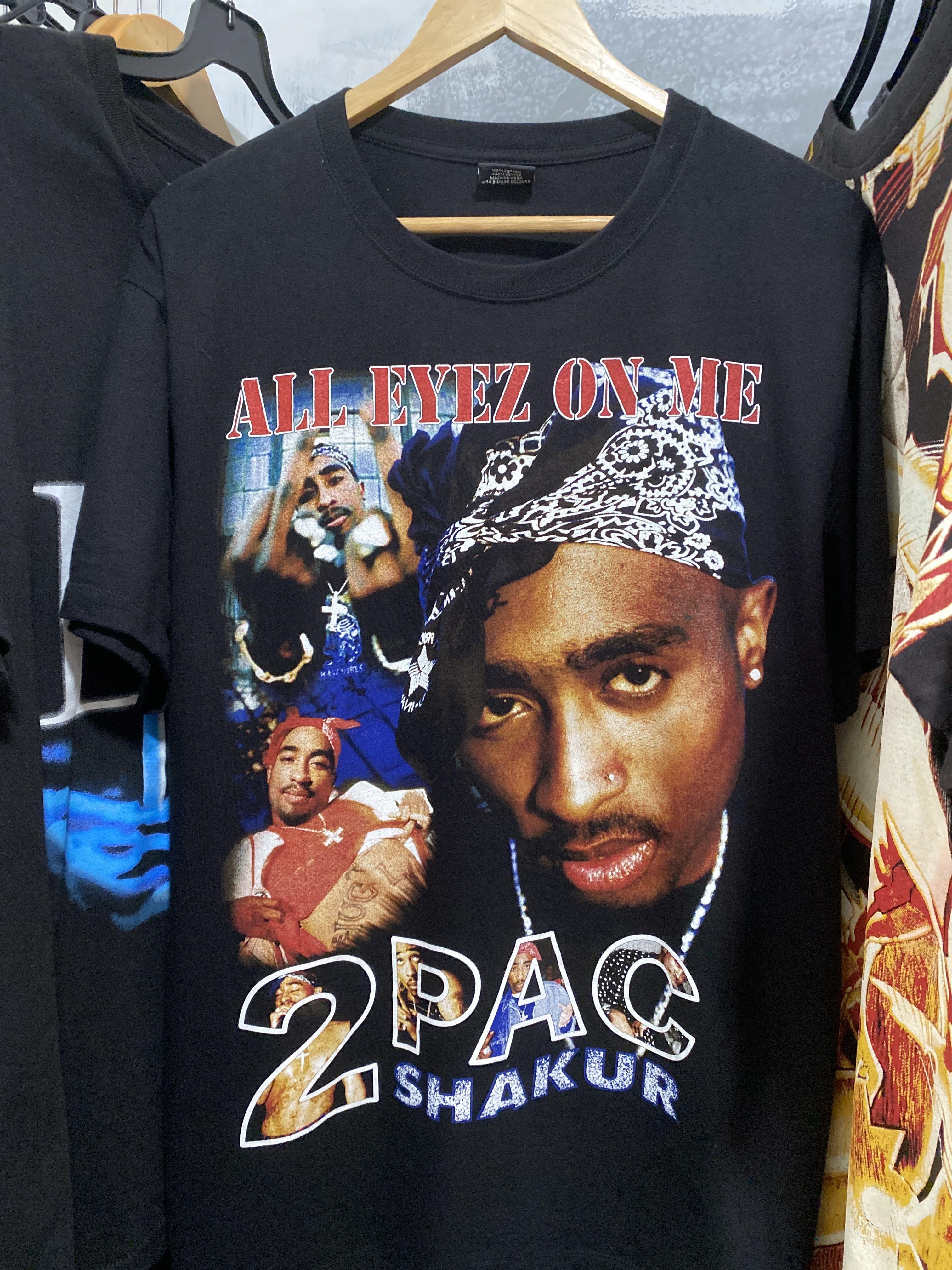 Vintage 2pac all eyes on me tシャツ Tupac