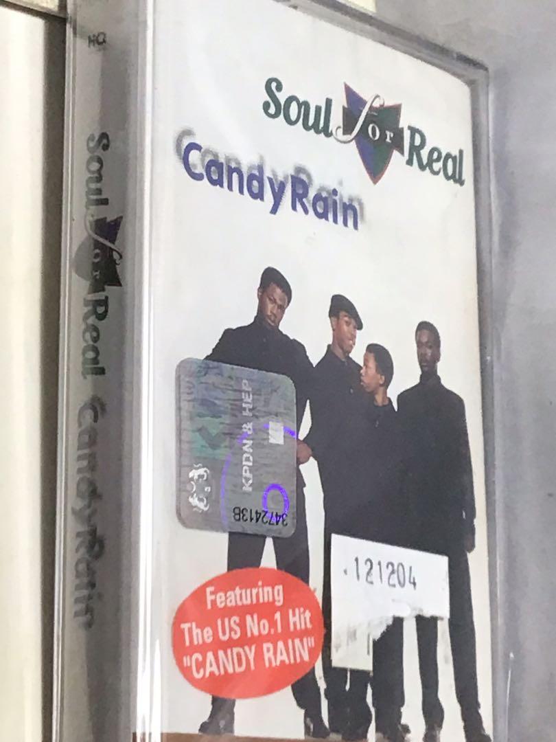 VINTAGE CASSETTE TAPE Soul for Real - Candy Rain OOP KASET NOS NEW  