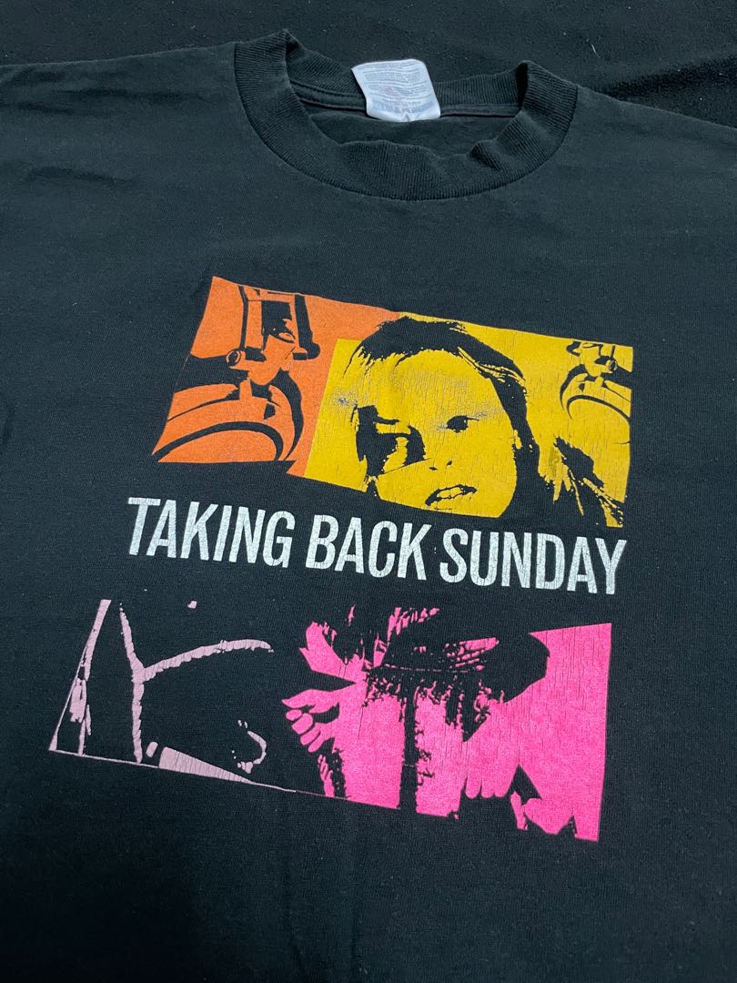 Vintage taking back sunday band t shirt