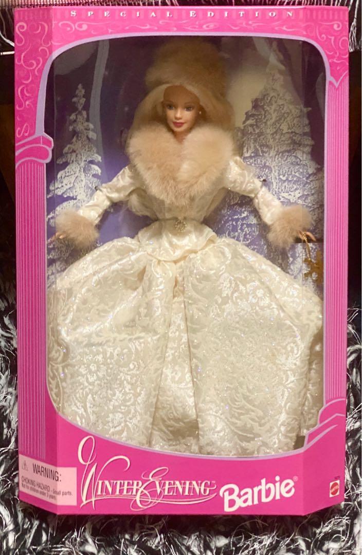 Winter Evening Barbie doll 1998