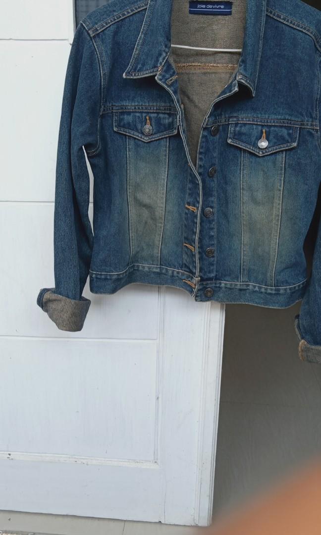 Woman Denim Jacket Joie de Vivre Paris 