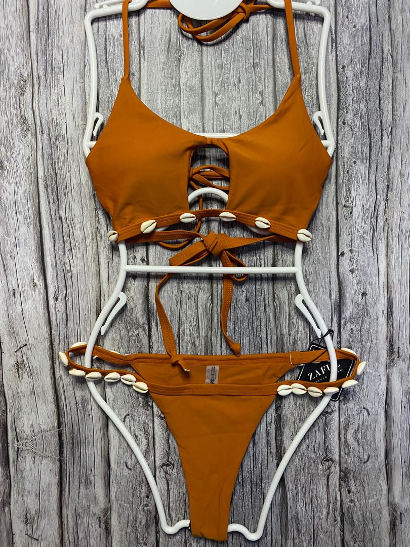 Zaful shell clearance bikini