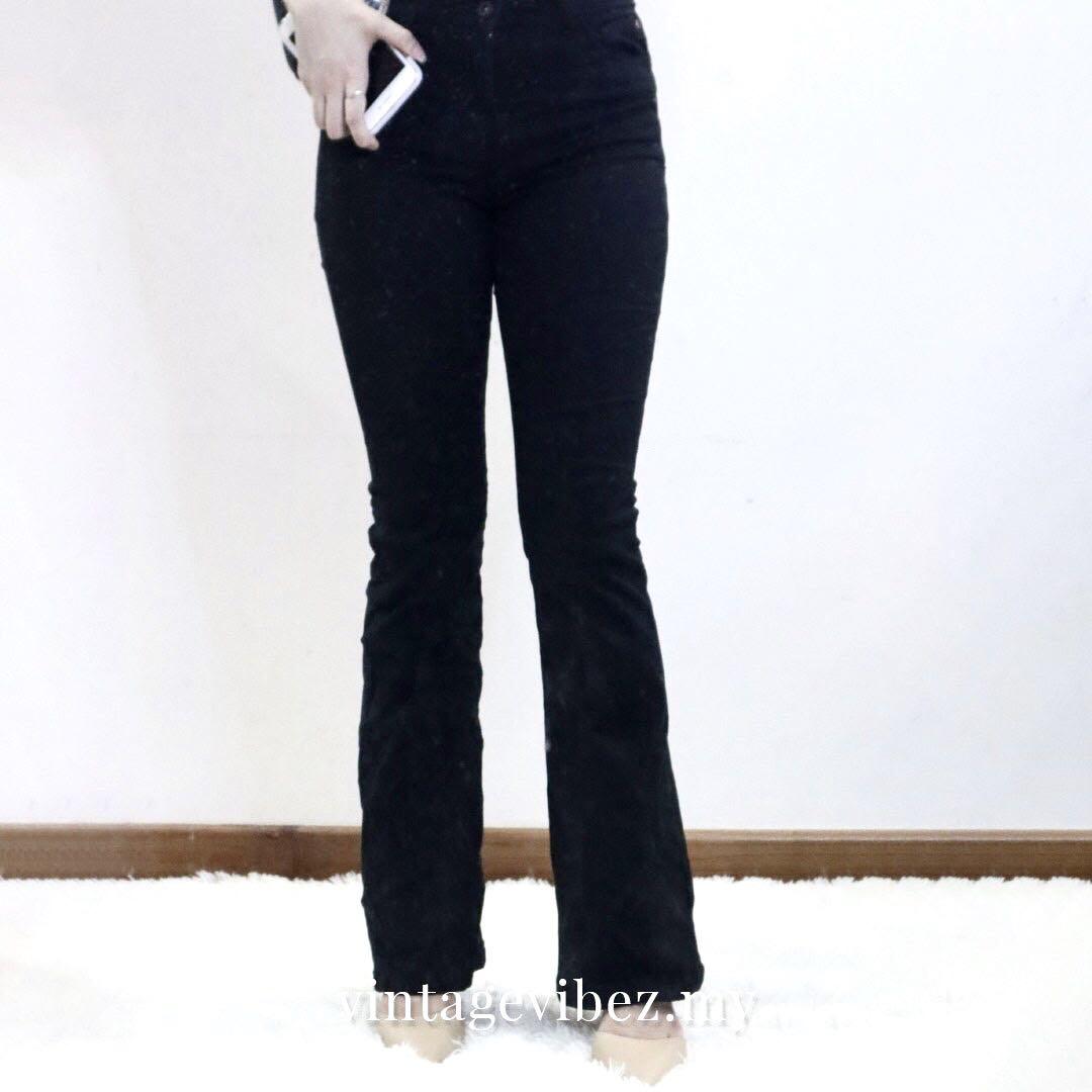 Zara Pink Jeans (Flare pants), Women's Fashion, Bottoms, Jeans on Carousell