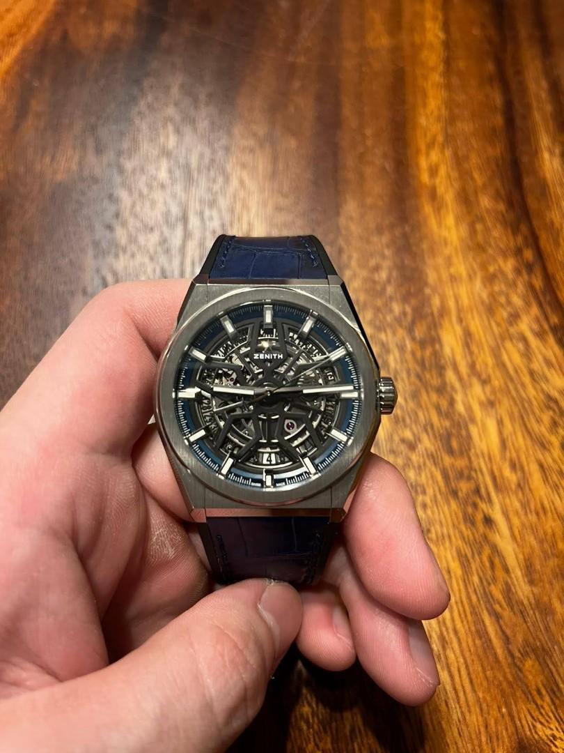 WTS] 2022 Zenith Defy Skyline Closed Dial, Near Mint with Box and Papers,  Ref. 03.9300.3620/51.1001