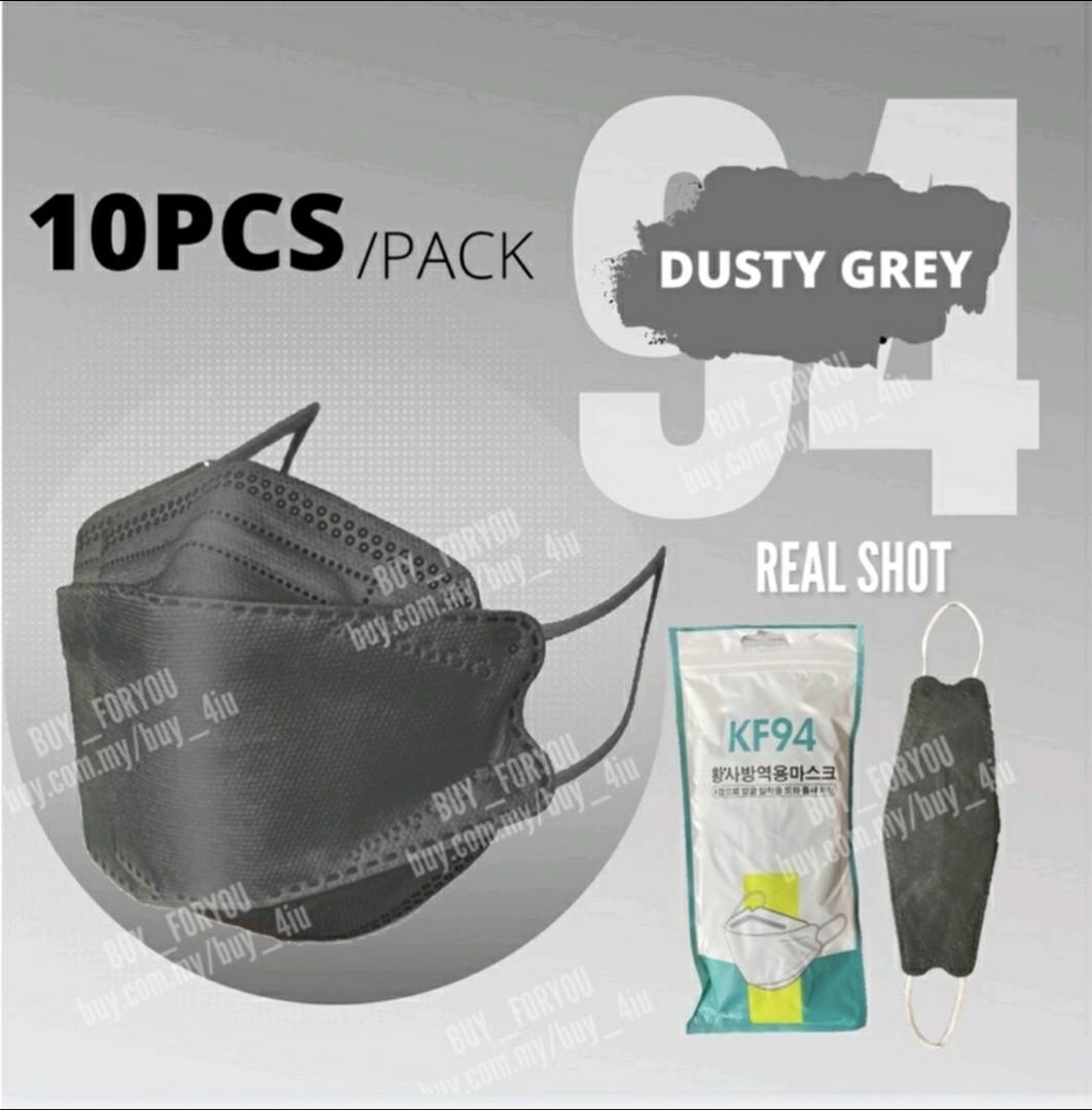 10 Pcs Bundle Pack Kf94 3d Fish Mouth Face Mask Disposable Earloop 4ply Mask Health Beauty Skin Bath Body On Carousell