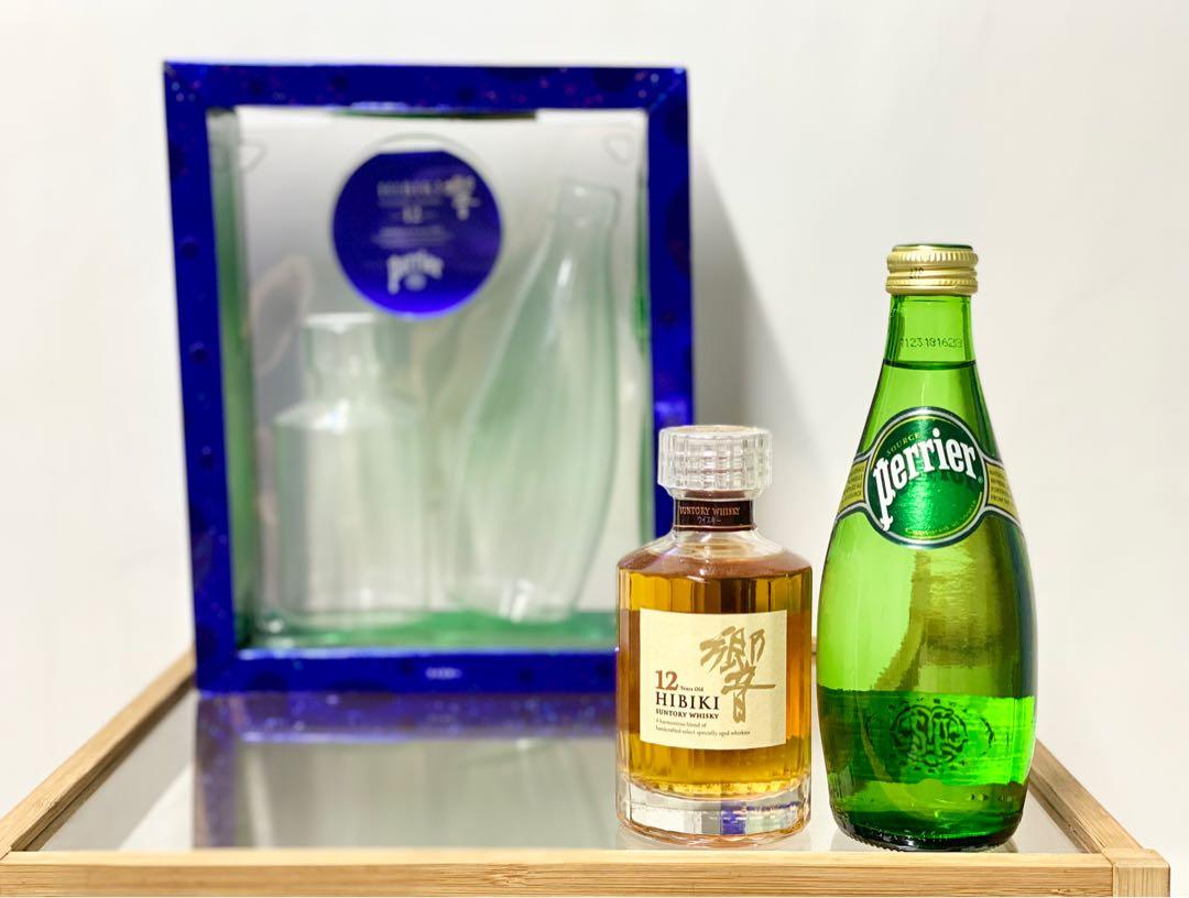 響12 (180ml) x Perrier 套裝(Hibiki), 嘢食& 嘢飲, 酒精飲料- Carousell