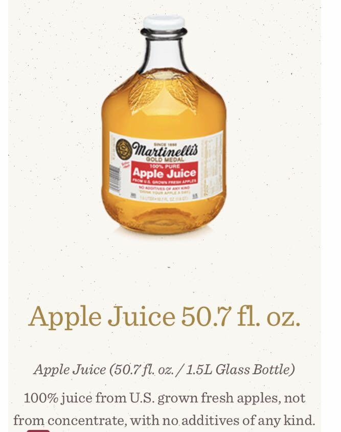 1.5L Martinelli’s 100% Pure Apple Juice (Category: Beverages) located in Manila. Submitted by rotalie (Listing ID 1123020941, Image 2). Description: 1.5L Martinelli’s 100% Pure Apple Juice #inManila #inQC #inMandaluyong #inMakati #inTaguig #inPasig #inMarikina #inCainta #inAntipolo Delivery thru Lalamove or Grab express c/o buyer from Sampaloc Manila. Payment via bank transfer or GCash before shipping :) For further inquiries, pls call us 0915326