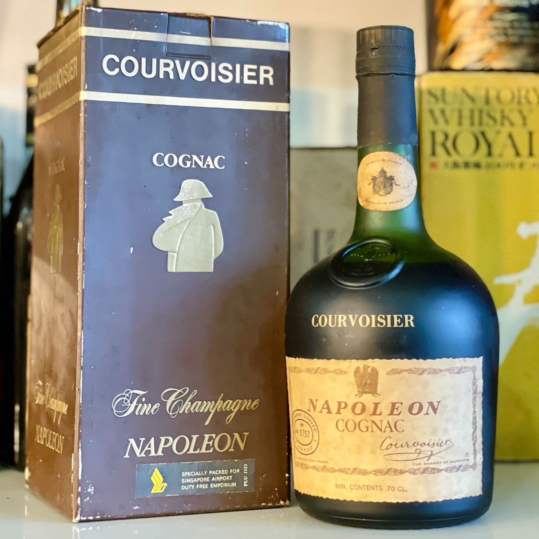 1960 Courvoisier Napoleon cognac 1960s xo VSOP cognac not martell