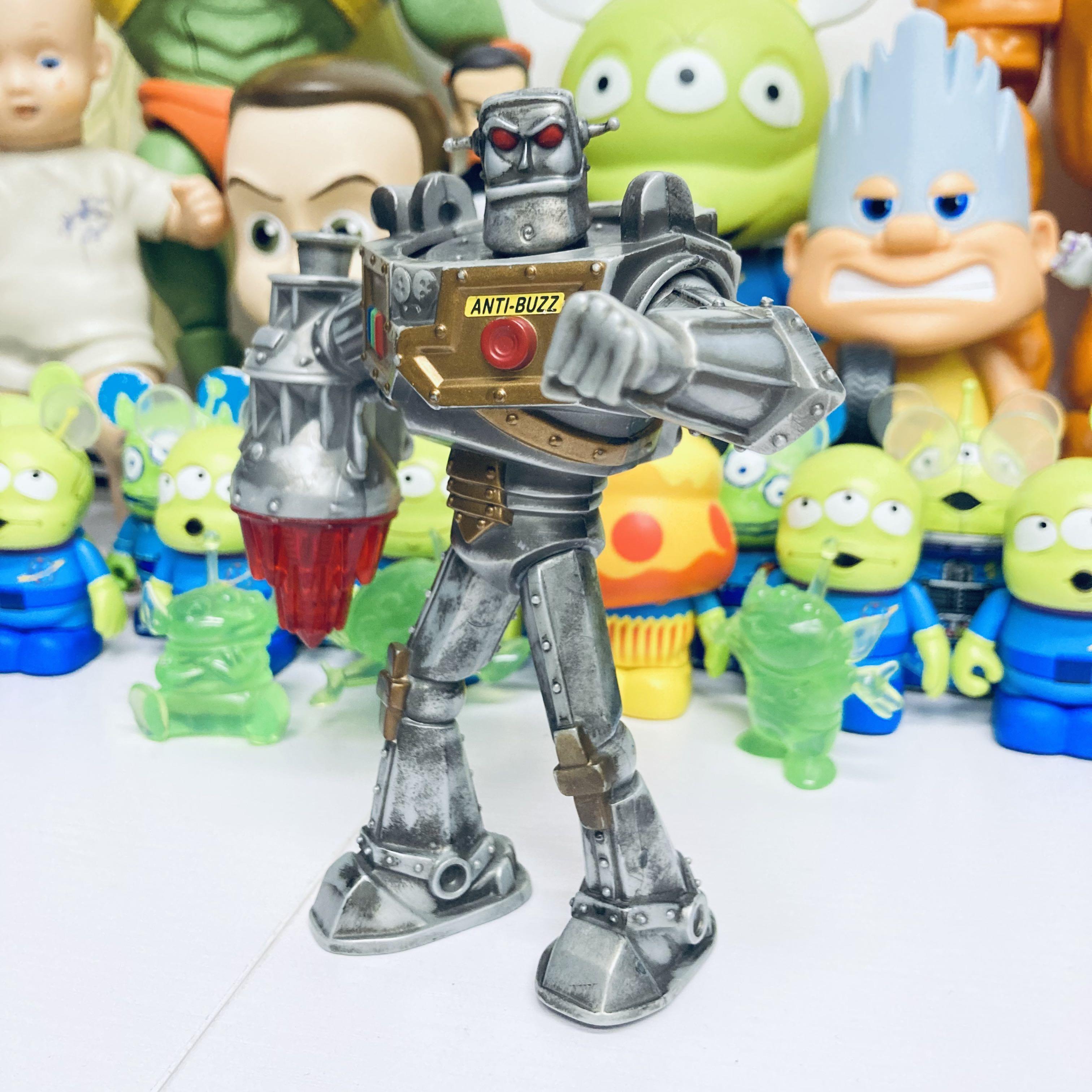 1999年中古絕版稀有金銀色Anti Buzz 邪惡巴斯光年- Toy Story 反斗奇兵 