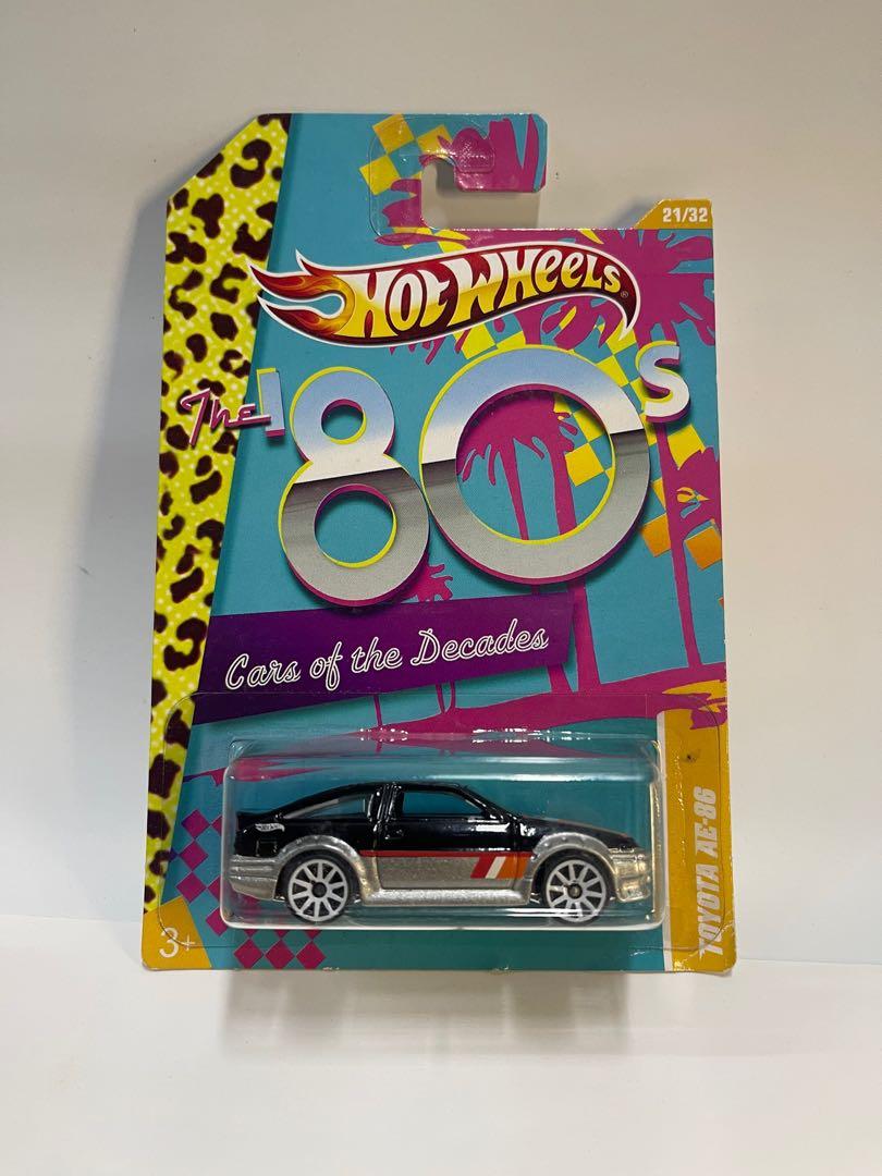2011 Hot Wheels Cars of the decades Toyota AE86, Hobbies & Toys, Toys