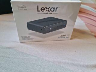 256 gb Lexar portable ssd