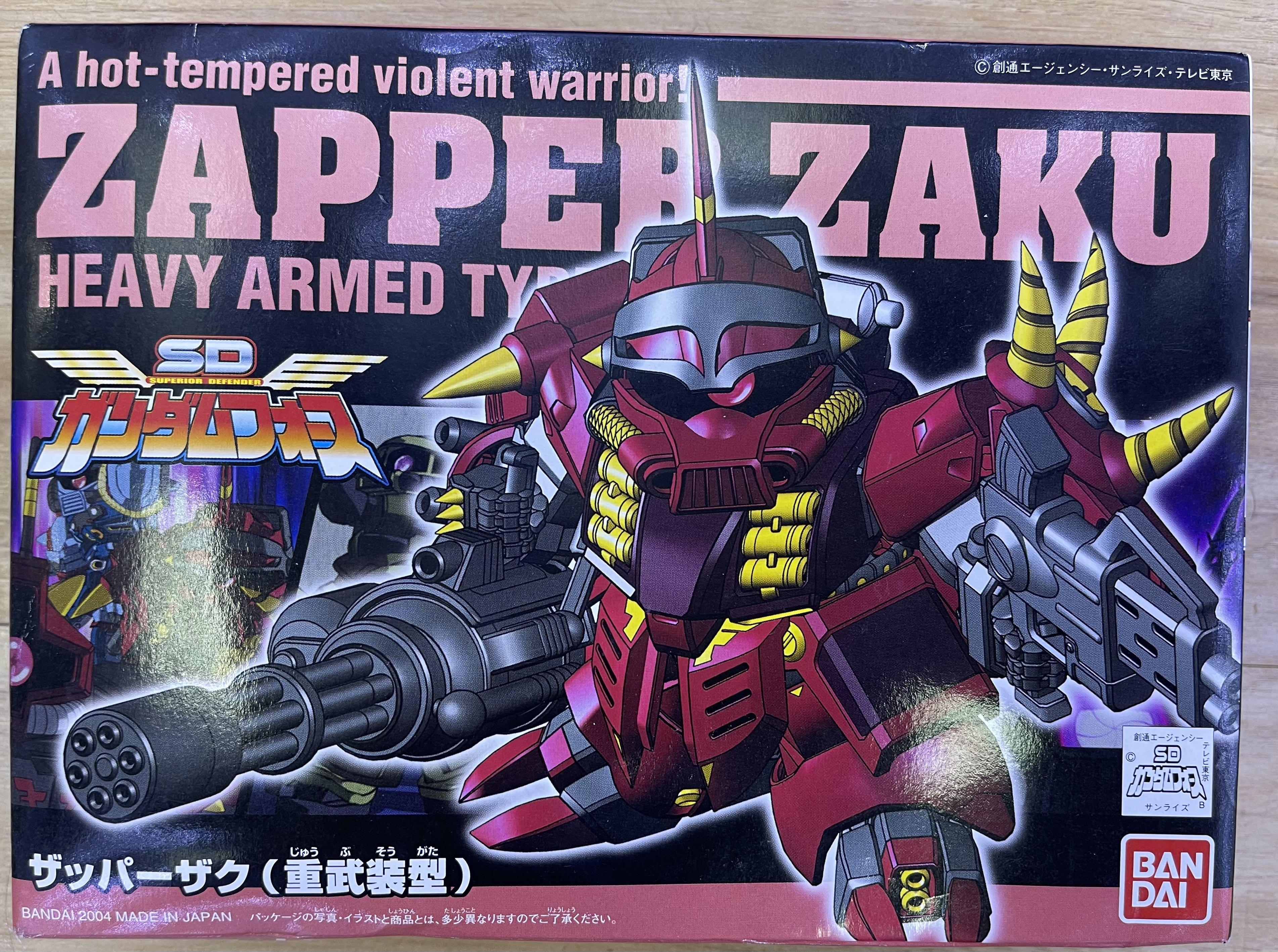 Bandai Gundam SD-263 BB Warrior Zapper Zaku Heavy Weapon Type 