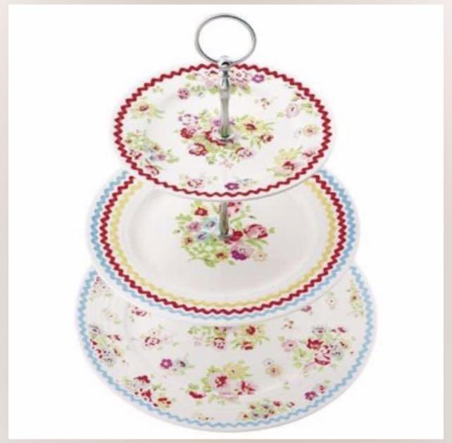 Authentic Cath Kidston 3 Tiered Cake Stand