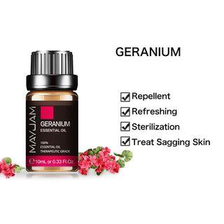 ★ GERMANIUM ★ MAYJAM 10ML AROMA ESSENTIAL OILS★ ►FOR DIFFUSER / HUMIDIFIER / NEUBULIZER