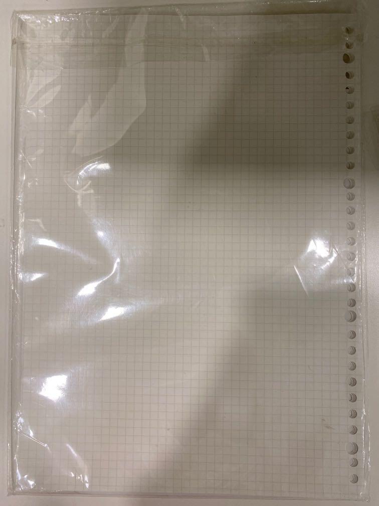 A4/A5 Muji grid paper, Hobbies & Toys, Stationery & Craft, Stationery ...