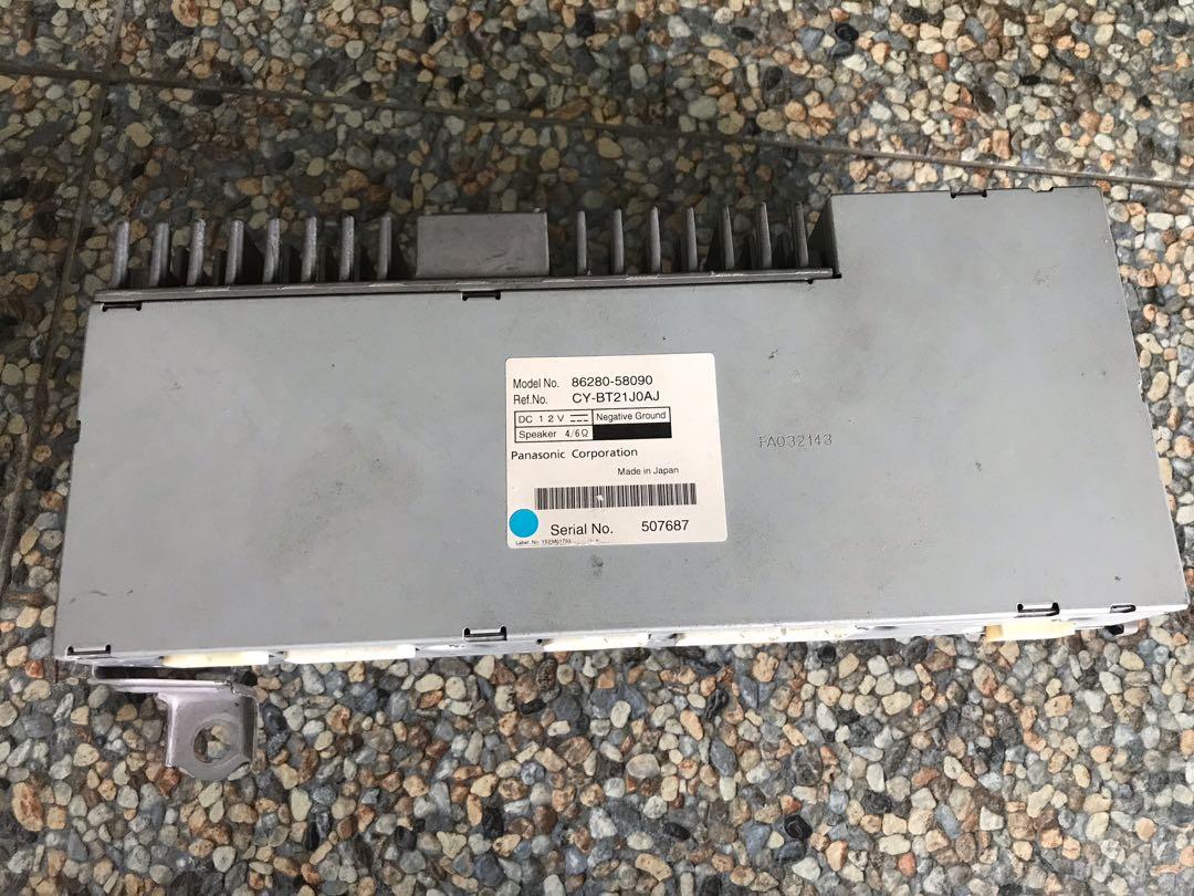 Alphard Vellfire 20 Original Home Theater (Head Unit + Amplifier + 360