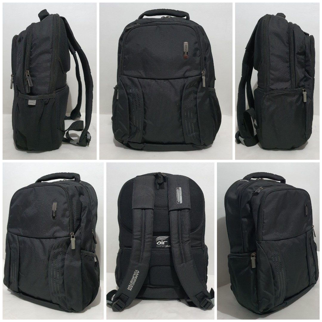 American tourister logix lp backpack 01 black online