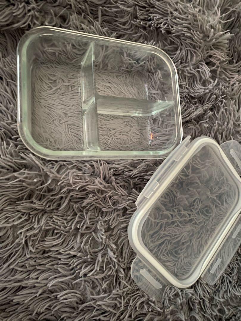 Anchor glasswareTupperware/lunch box (glass), Furniture & Home Living