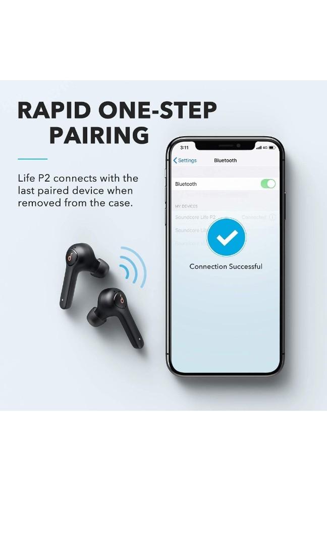Anker Soundcore Life P2 True Wireless Earbuds with 4 Microphones