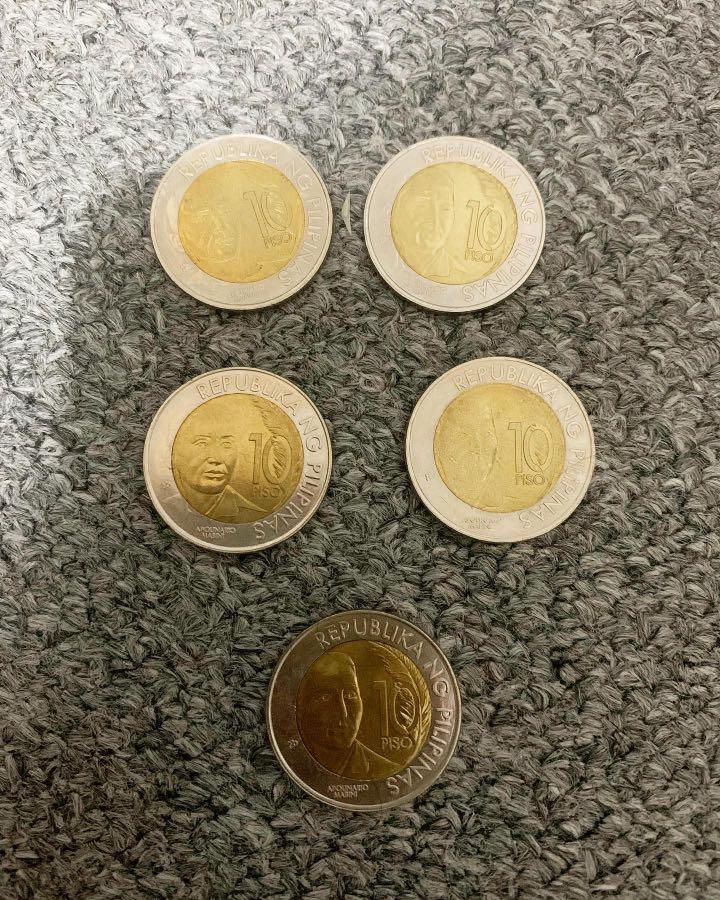 Apolinario Mabini coin (Category: Currency) located in Pasay City. Submitted by snowscloset (Listing ID 1123055220, Image 1). Description: 300 each.