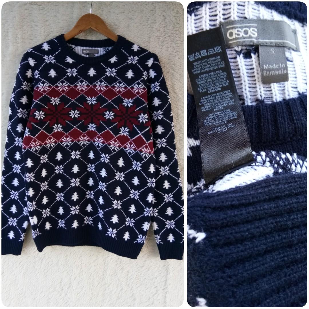 Asos Men s Ugly Sweater Christmas Sweater Men s Fashion Coats