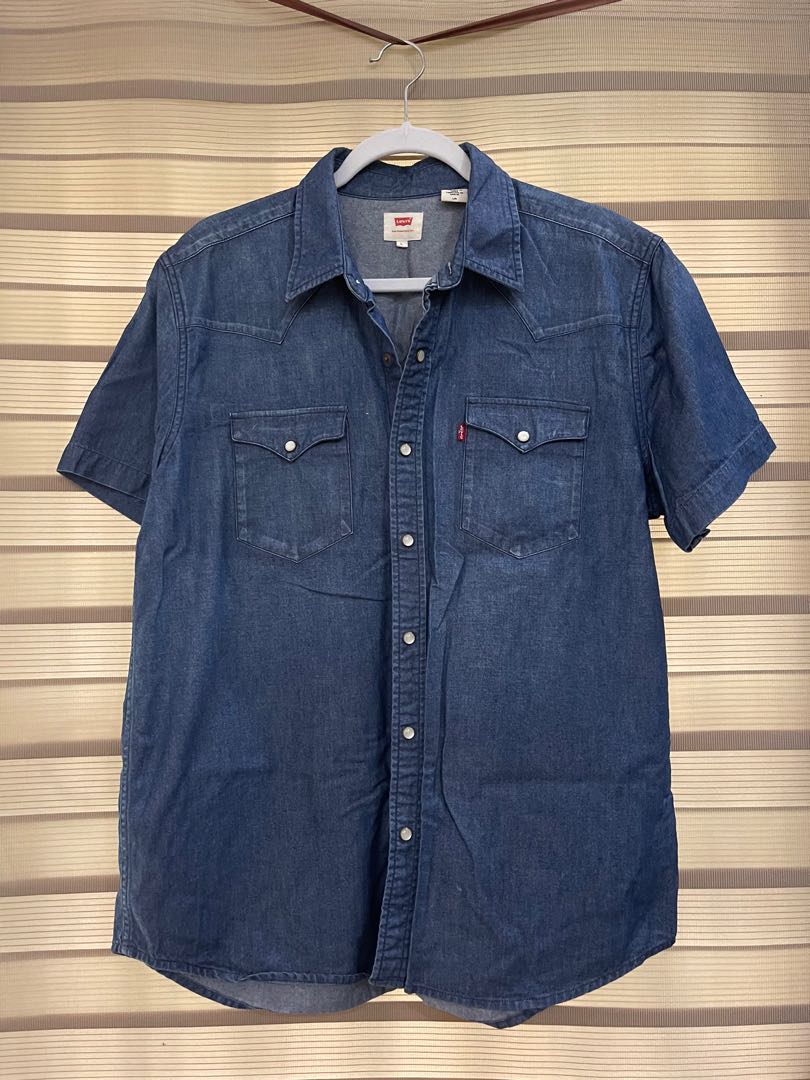 Authentic Levis denim polo, Men's 