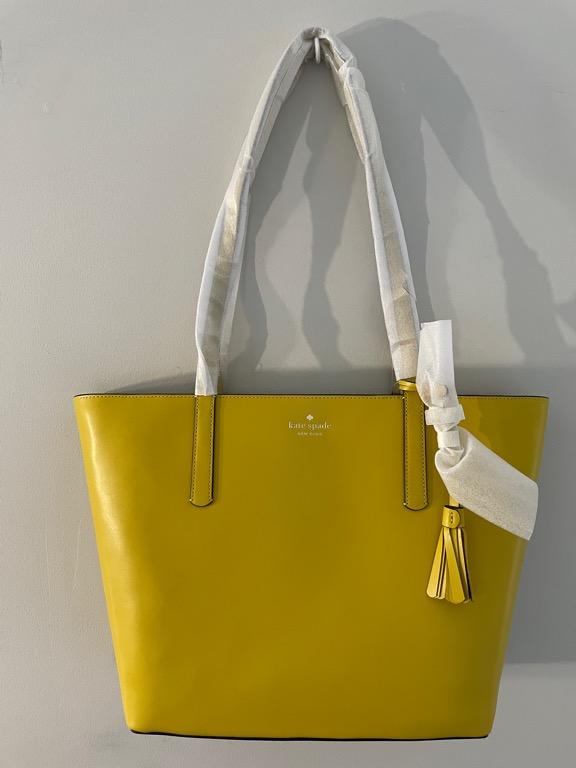 Kate Spade Yellow Tote Bag 