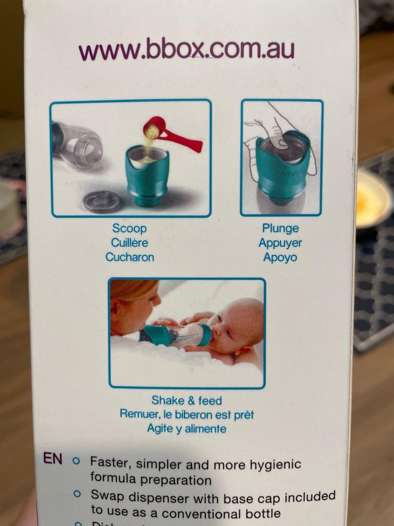 BBOX bottle dispenser warna Ungu, Bayi & Anak, Perawatan & Makanan Anak di Carousell