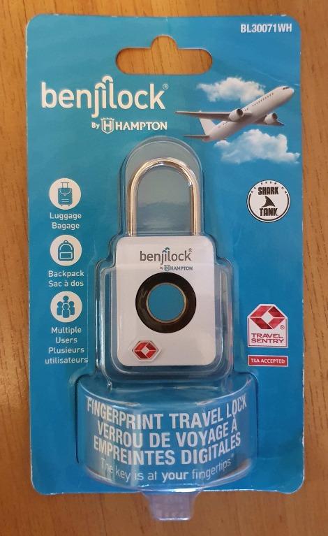 Benjilock fingerprint travel lock hot sale