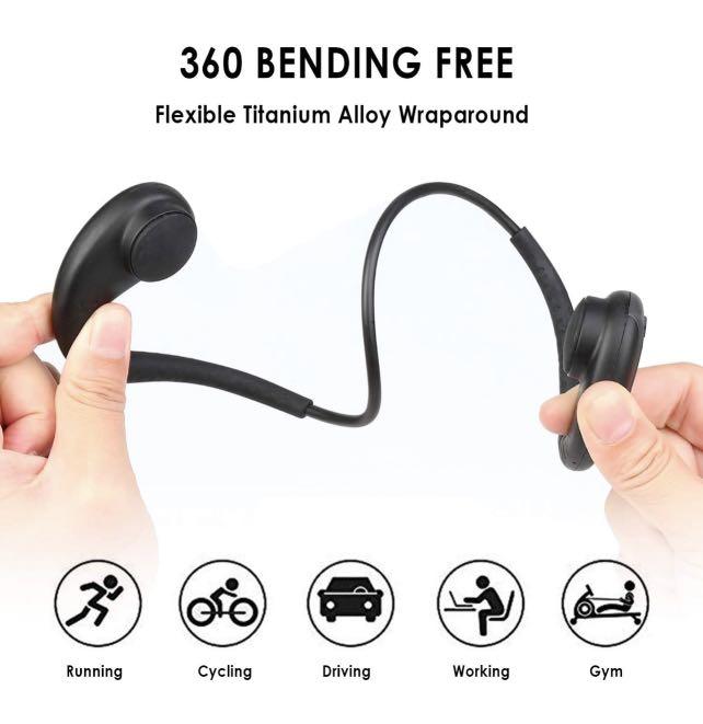 Bone Conduction Swimming Headphones 