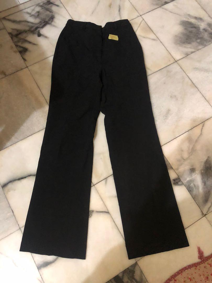 Bootcut hitam, Women's Fashion, Clothes, Bottoms on Carousell