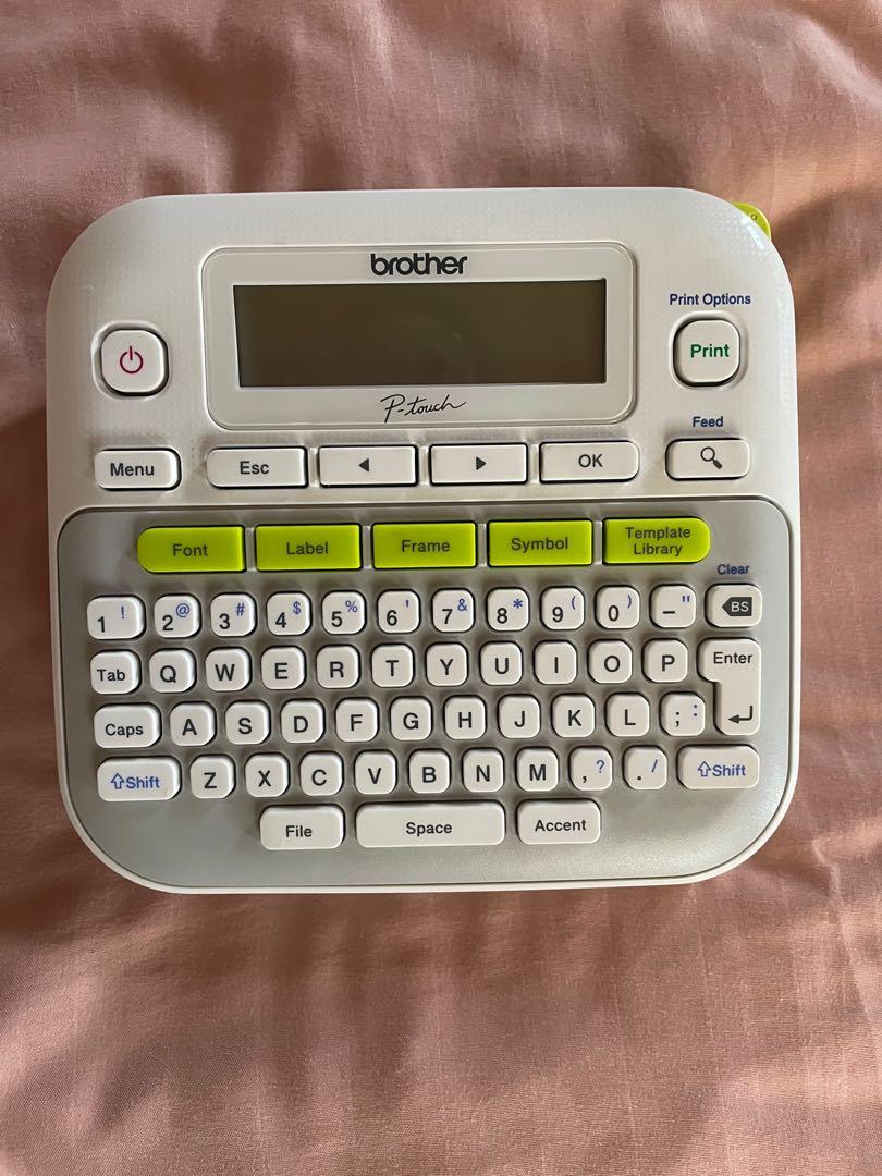 Brother P-Touch PT-D210 Label Maker, Computers & Tech, Office ...