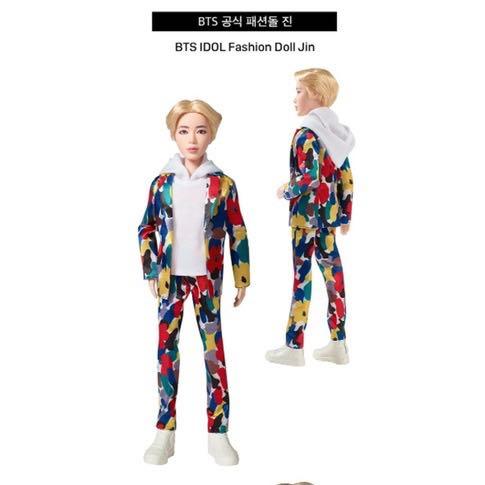 Jin Bts bangtan doll Mattel Hobbies Toys Collectibles Memorabilia Fan Merchandise on Carousell
