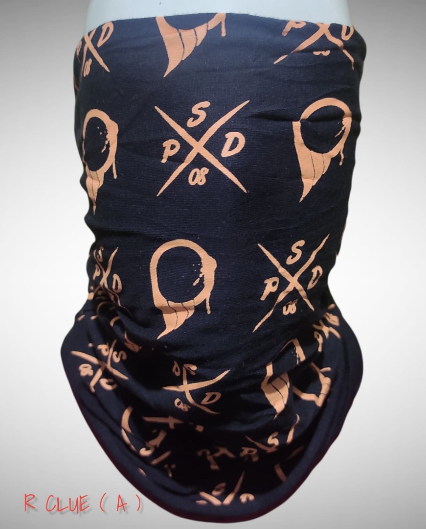 BUFF BANDANA ORIGINAL R CLUE PETER SAYS DENIM, Olah Raga, Perlengkapan