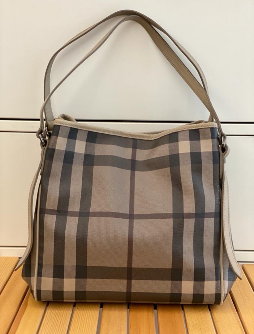 Burberry smoked cheap check bag