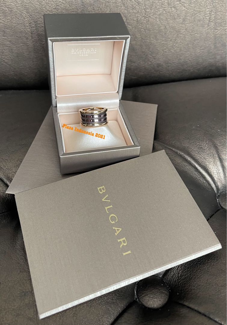 BVLGARI ZERO RING 2021 sz 54 Barang Mewah Pakaian di Carousell