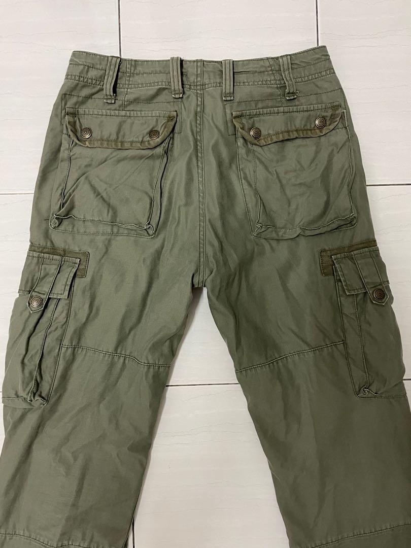 Cargo pants real crush clothing, Men's Fashion, Bottoms, Trousers