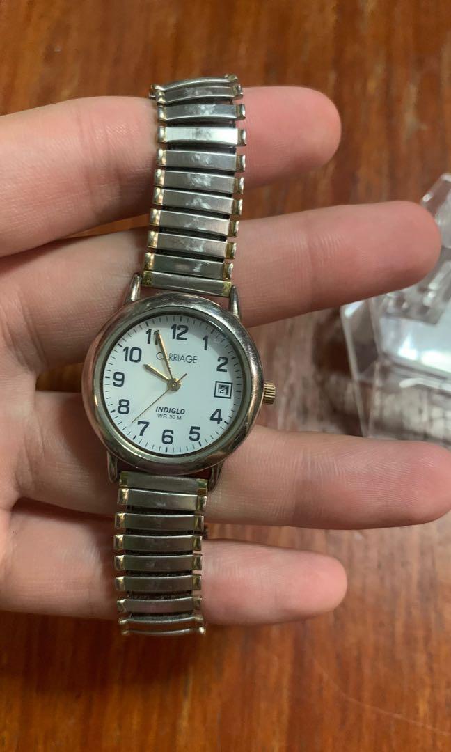 Carriage by sales timex women's watch